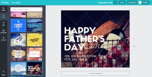 happy father_s_day Canva