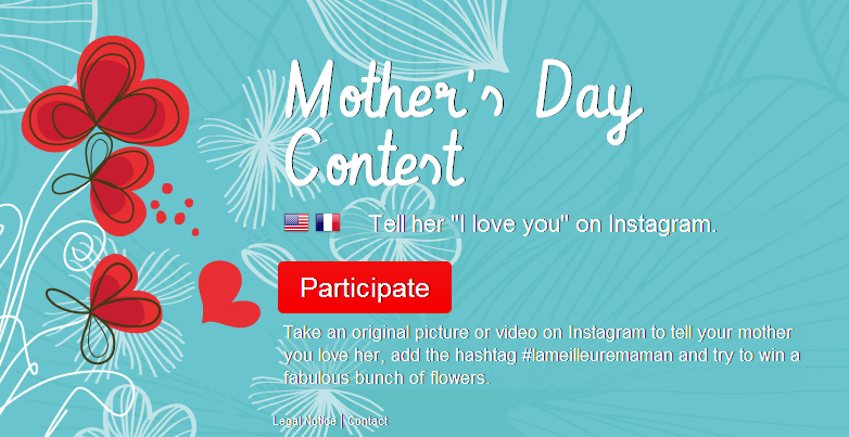 Instagram contest mother's day