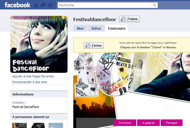 Facebook FBML concours